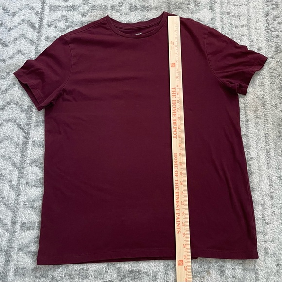 Goodfellow & Co Lot of Men’s Tees in Burgundy, Rust, and Navy Size Large - GUC - Picture 3 of 16